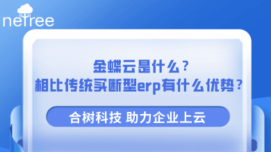 金蝶云是什么？相比传统买断型erp有什么优势？