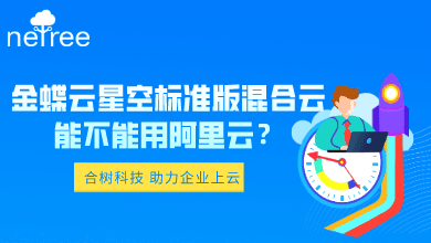 金蝶云星空标准版混合云能不能用阿里云？