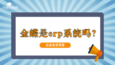 金蝶是erp系统吗？