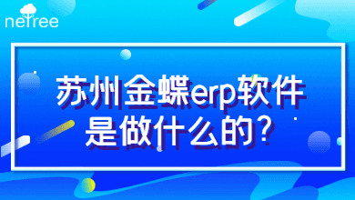 苏州金蝶erp软件是做什么的?