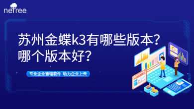 苏州金蝶k3有哪些版本？哪个版本好？