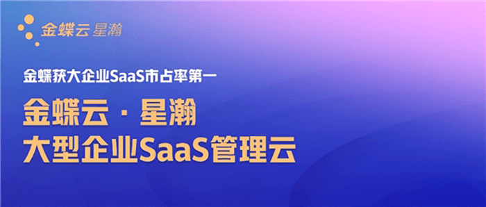 金蝶云星瀚大型企业SAAS管理云